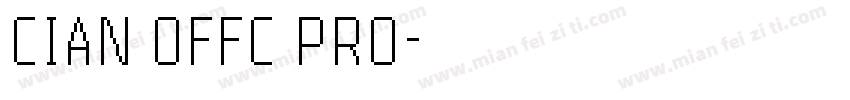 CIAN OFFC PRO字体转换